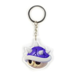 blue shell keychain