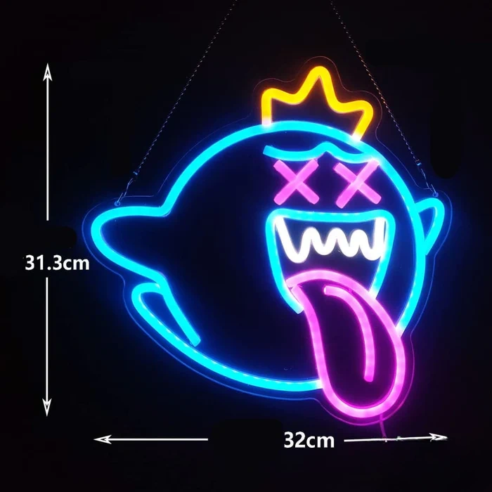 king boo neon light