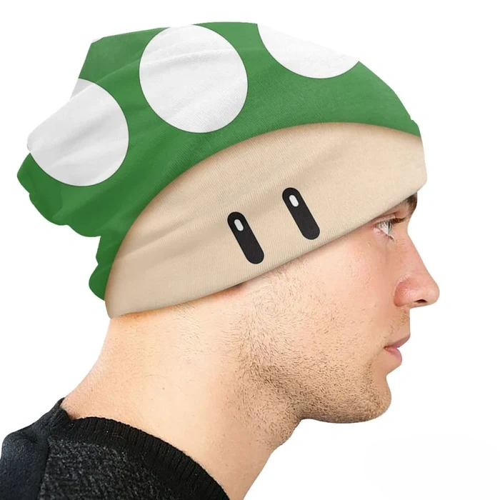 mario 1up beanie