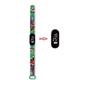 mario bros led watch