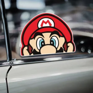 mario car sticker