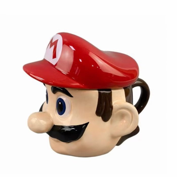 Mario Head Mug mario head mug