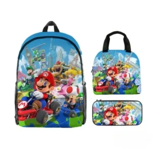 mario kart backpack set