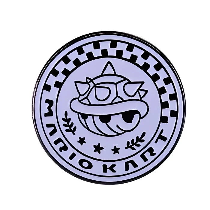 mario kart blue shell pin