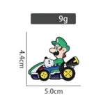 mario kart collector pin luigi