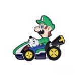 mario kart collector pin luigi