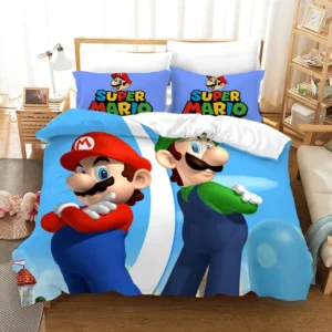 mario luigi bedding