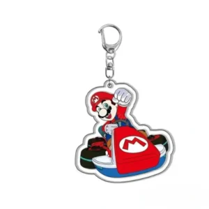 mario mario kart keychain
