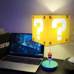 mario question block lamp