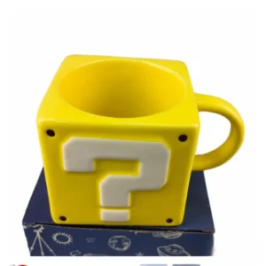 mario question block mug