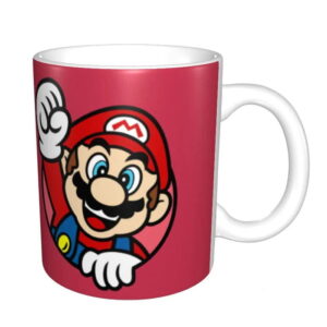 mario red mug