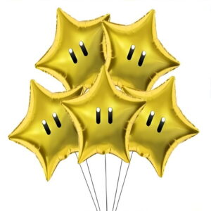 mario star balloon