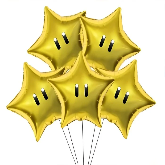 mario star balloon