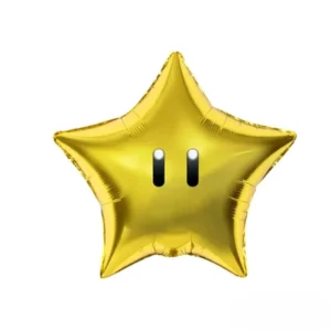 mario star balloon