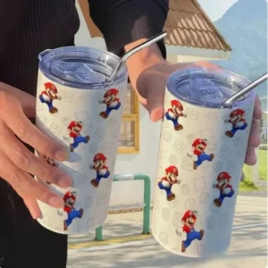 mario straw cup