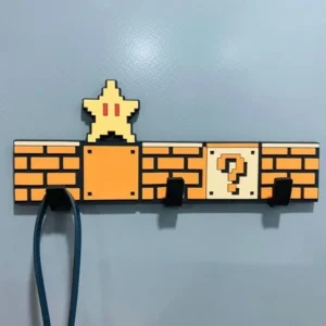 mario wall-mounted key ring