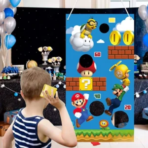 super mario bean bag toss