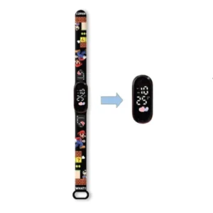 super mario bros led watch