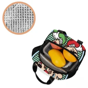 super mario bros lunch bag