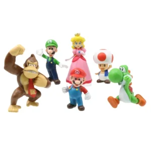 super mario figures 6 pack