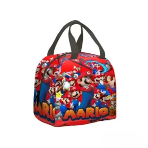 super mario kids lunch bag