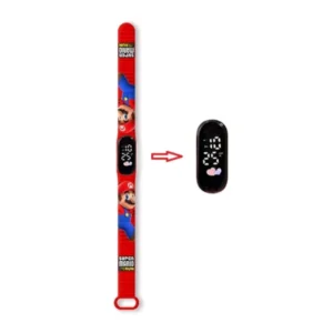 super mario led watch