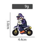waluigi mario kart pin