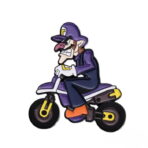 waluigi mario kart pin