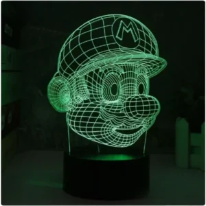 3d mario lamp