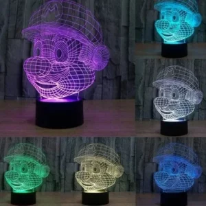 3d mario lamp