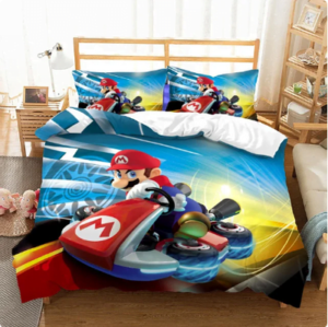 bedding set mario kart