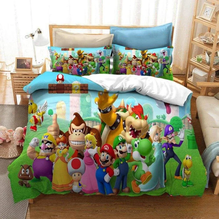 Bedding Set Super Mario Party bedding set super mario party