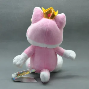 cat peach plush