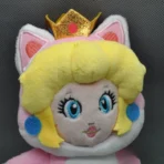 cat peach plush