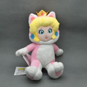 cat peach plush