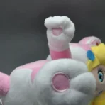 cat peach plush