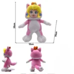 cat peach plush