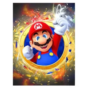 diamond art mario