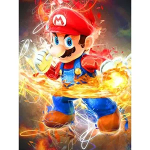 diamond painting super mario
