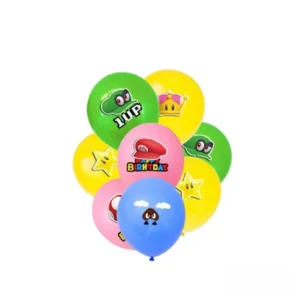 happy birthday balloons mario