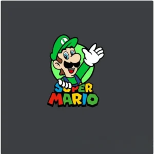 luigi car sticker