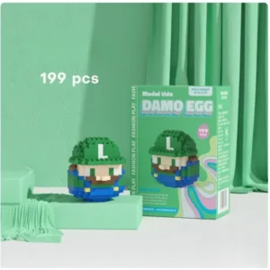luigi mini blocks