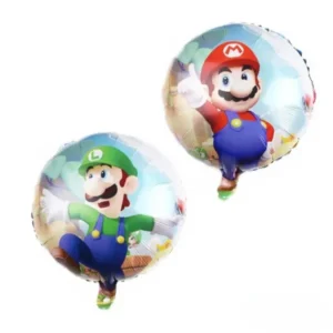 mario and luigi balloon