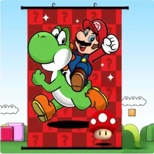 mario and yoshi canvas