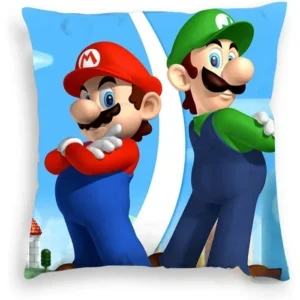 mario brothers pillow