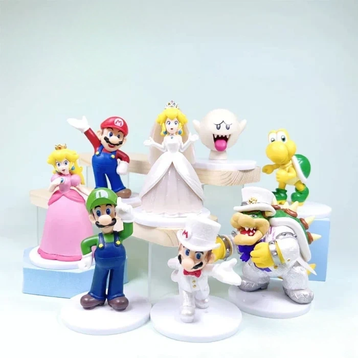 Mario Cake Toppers mario cake toppers