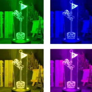 mario flag lamp