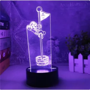 mario flag lamp