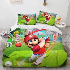 mario golf bedding set