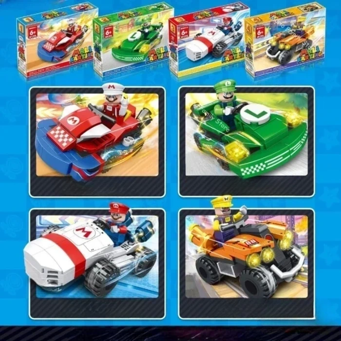 mario kart building set